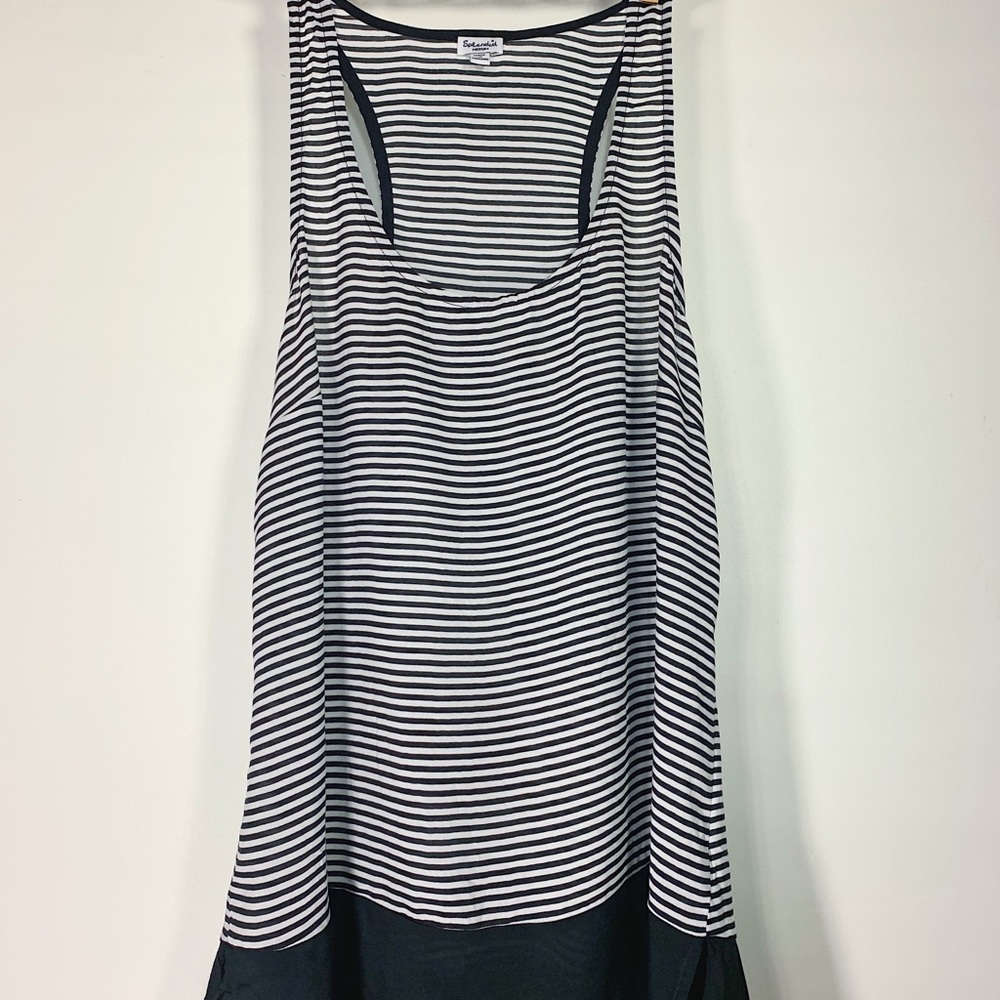 Stripe Racerback Tank Splendid Size Medium